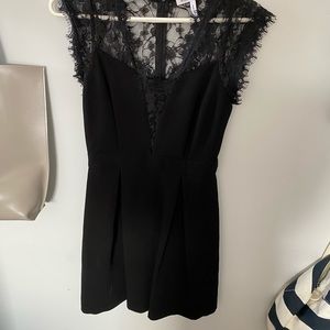 Black lace BCBG dress